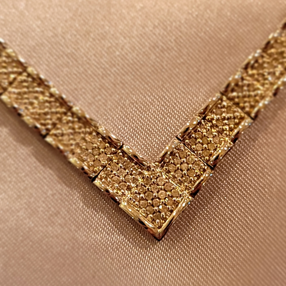 Silver Diamond Necklace
